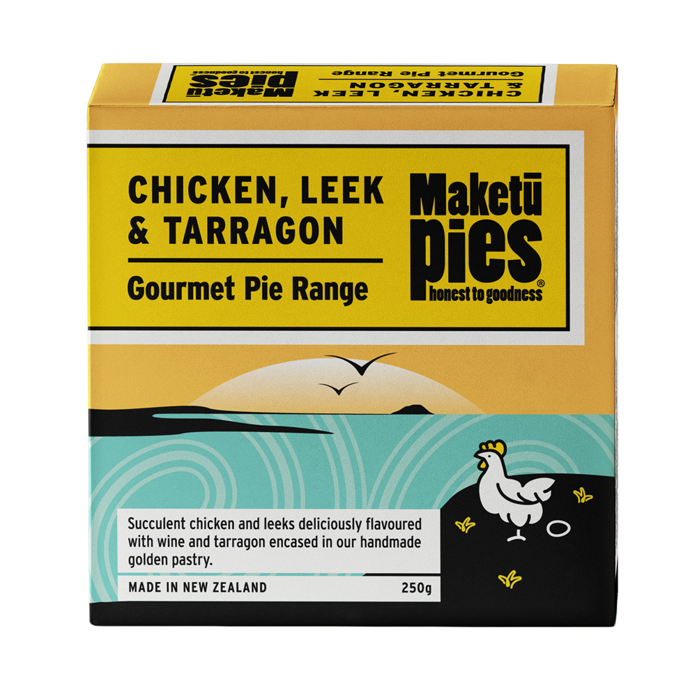 Maketu Pies - Chicken, Leek & Tarragon